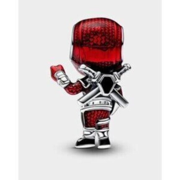 2024 New Marvel Deadpool Charm Red Dead Man Charm Fit Pandora Bracelet - Picture 2 of 7
